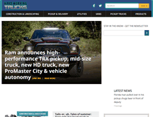 Tablet Screenshot of hardworkingtrucks.com